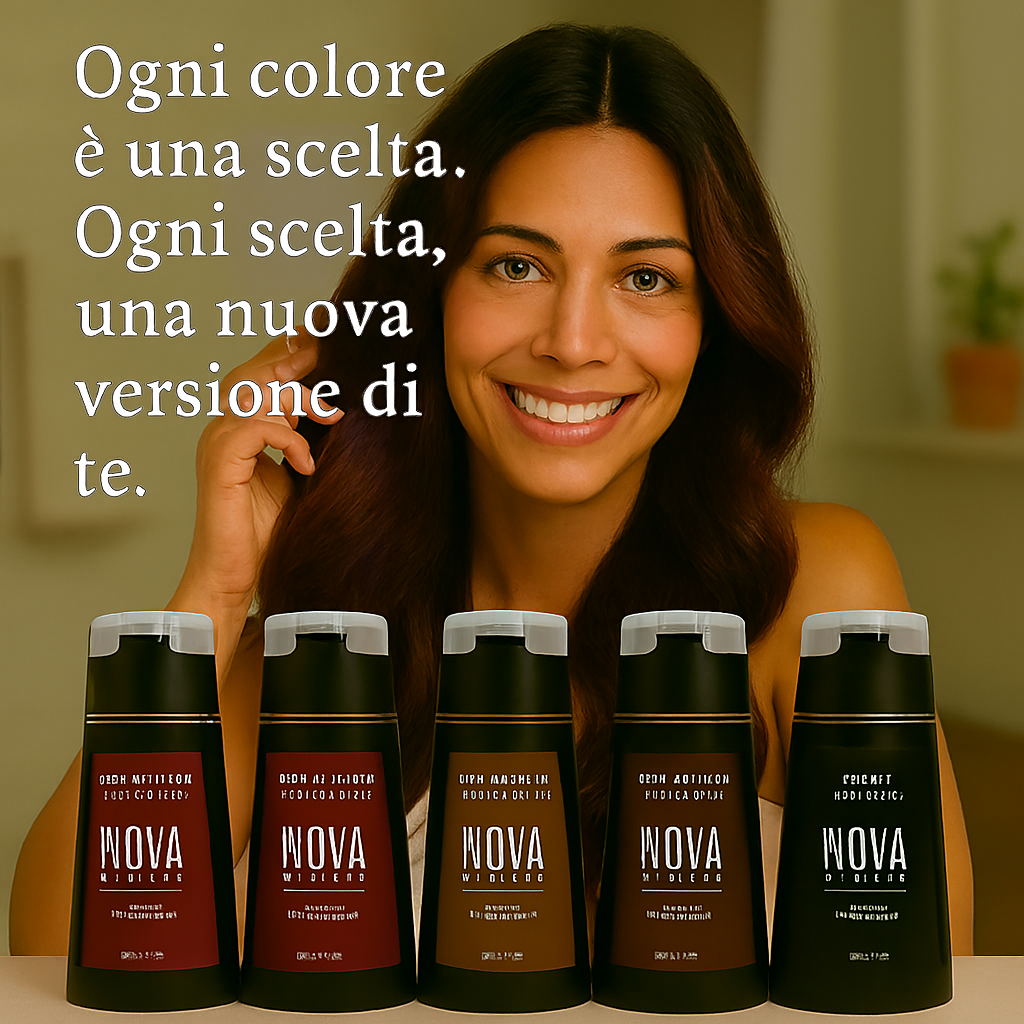 HAIReNOVA™ Shampoo Colorante - Ogni riflesso racconta chi sei
